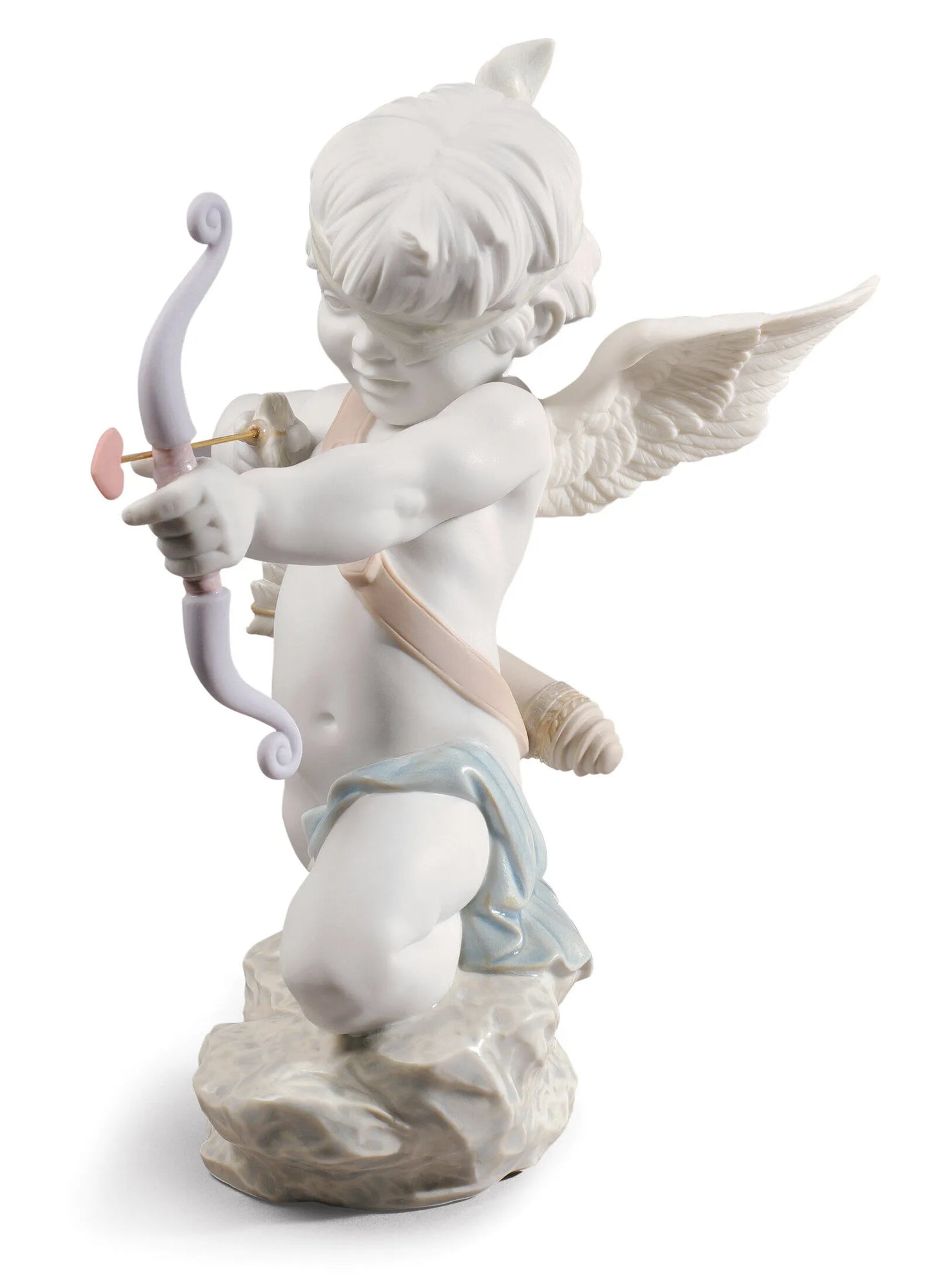Straight to The Heart Cupid Angel Figurine