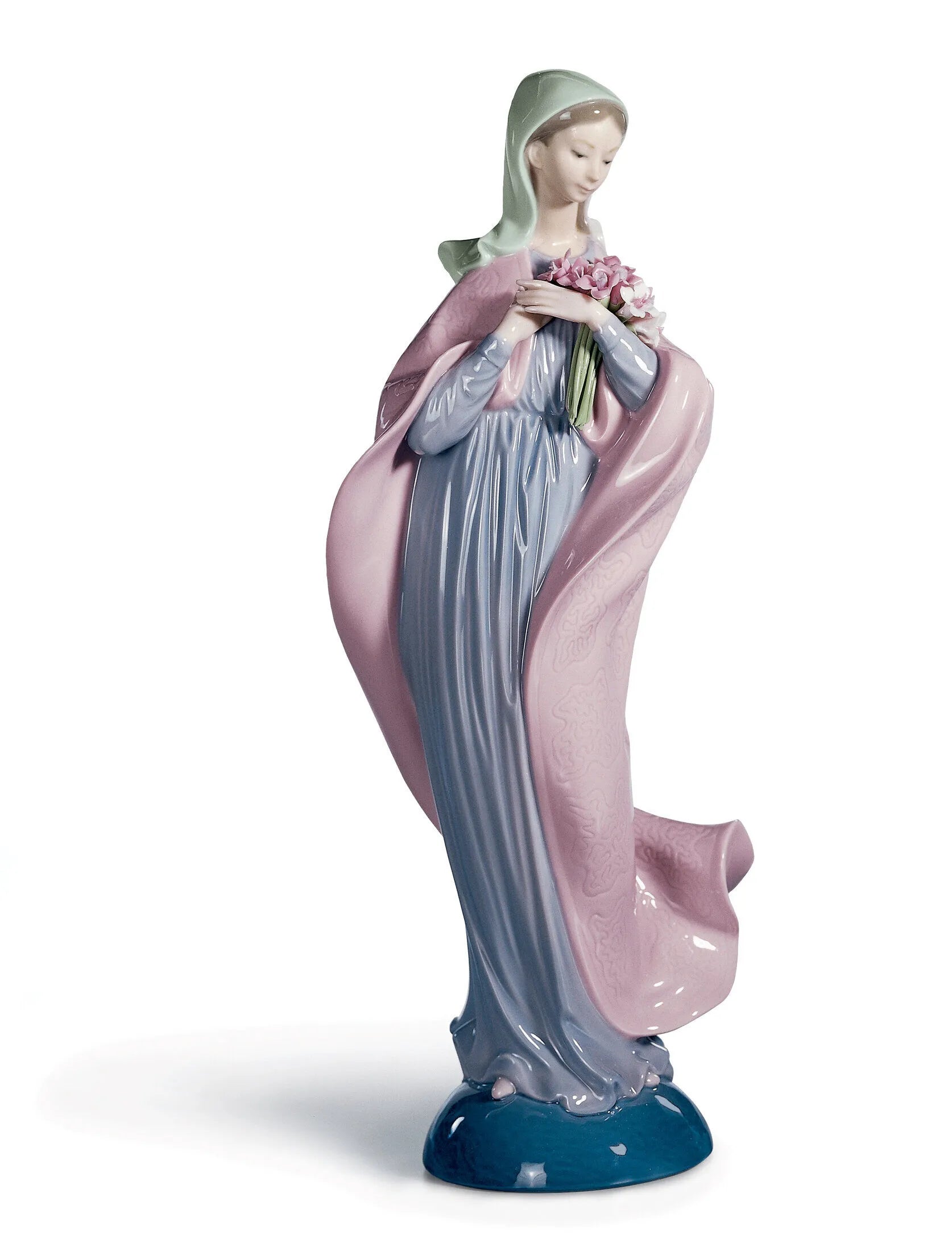 Our Lady with Flowers Figurine – Shukha Store