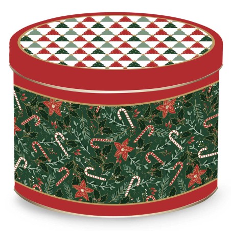 Porcelain mug 350 ml in tin box FANCY CHRISTMAS