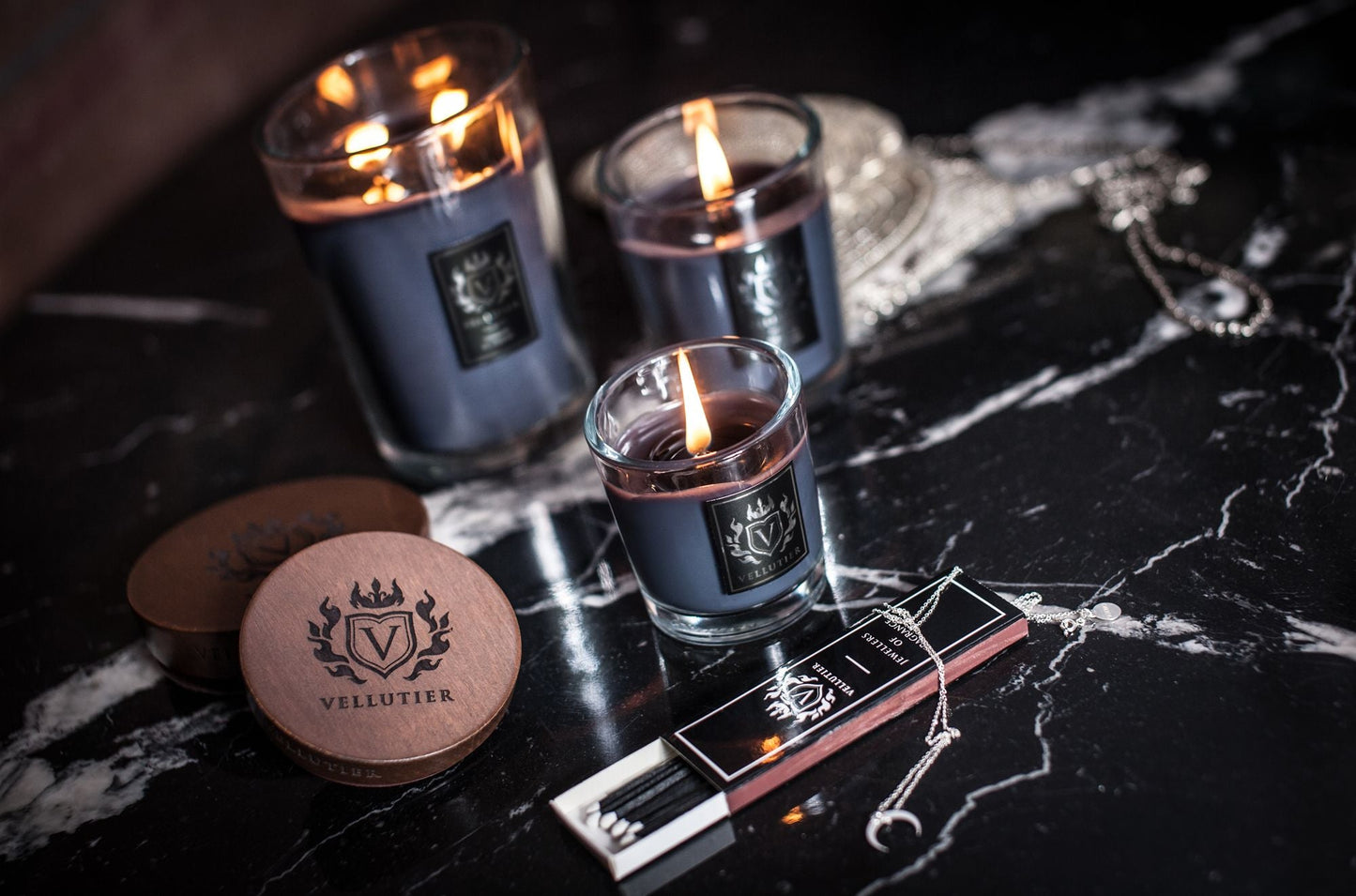 Large Candle - Desired by Night - Shukha Online Store