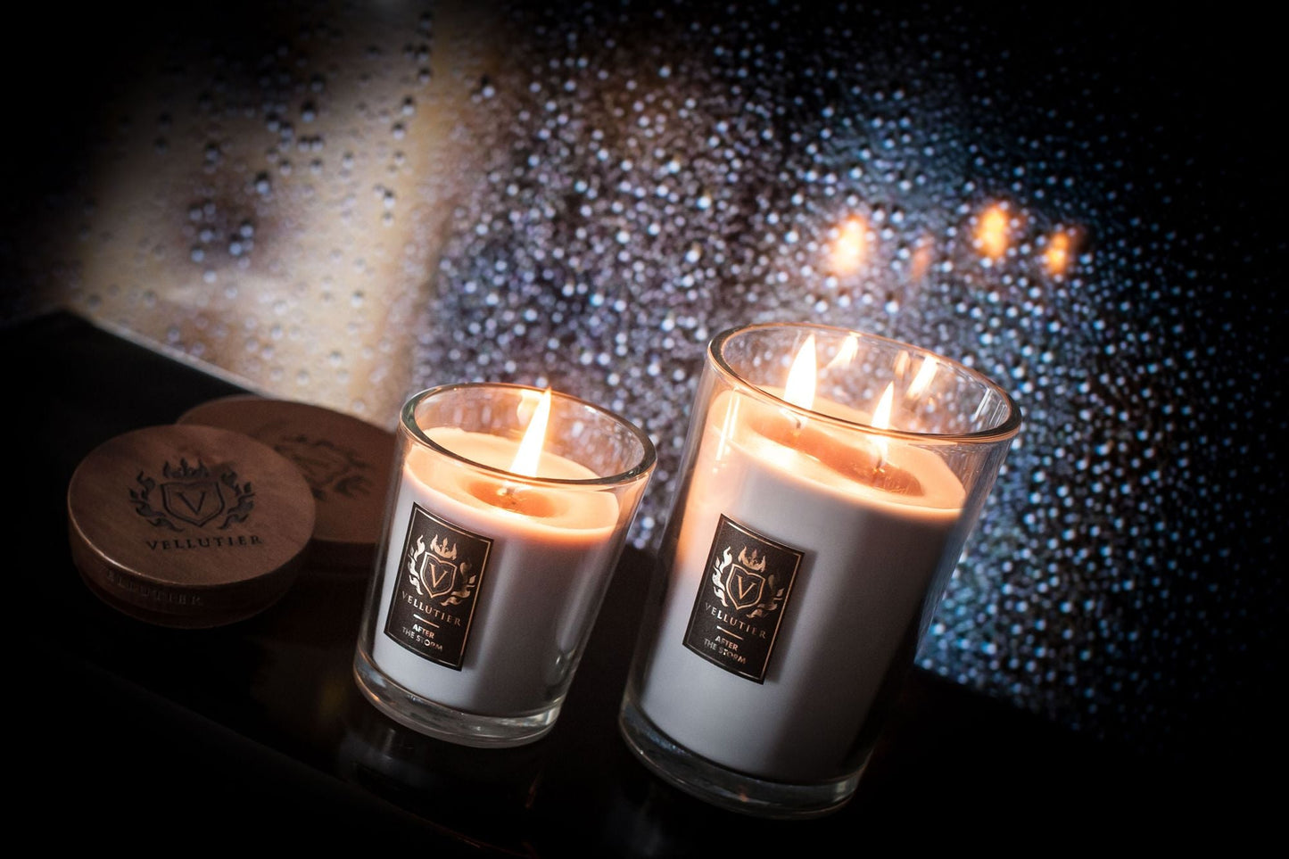 Large Candle - After the Storm - Shukha Online Store