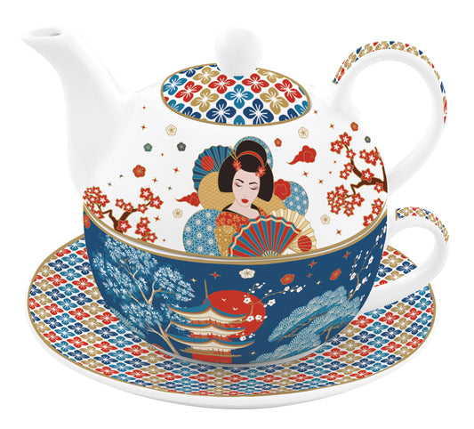 Tea for one in porcelain 350 ml + 350 ml TOKYO
