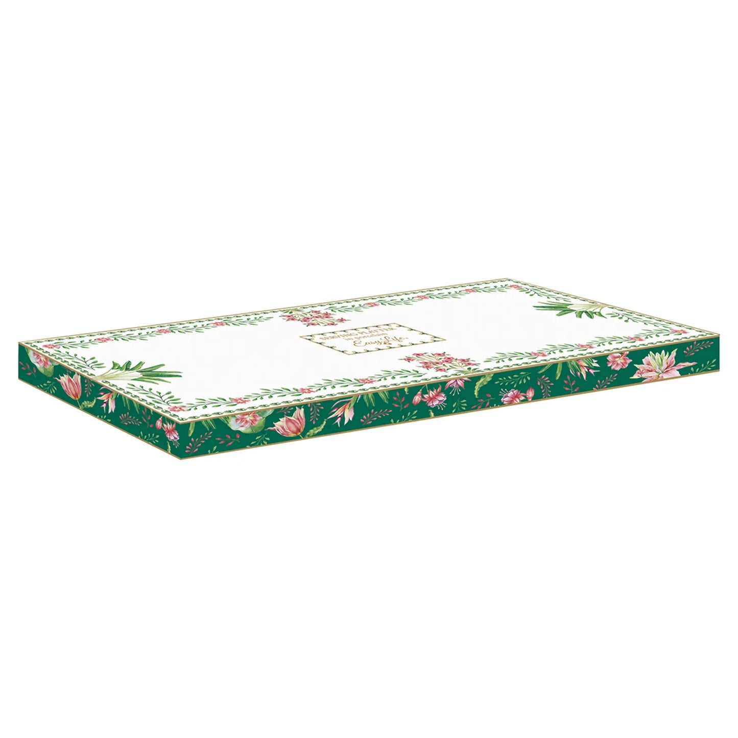 Porcelain  Serving plate 35x15 cm BOTANIC CHIC