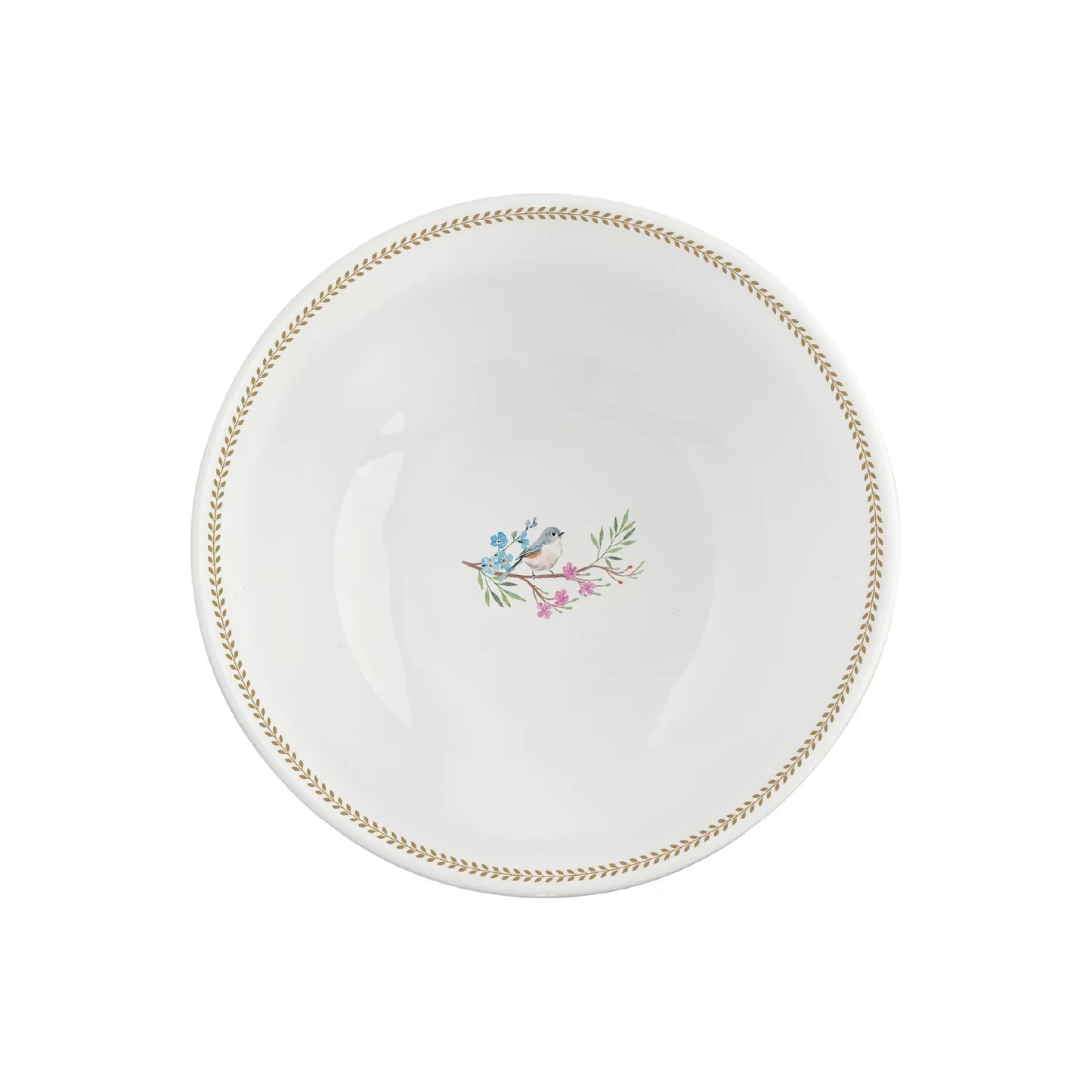 Bowl in porcelain Ø 23 cm BIRDS MELODY