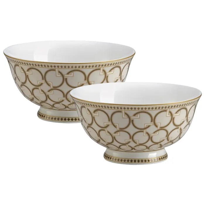 Set of 2 DECO’ bowls