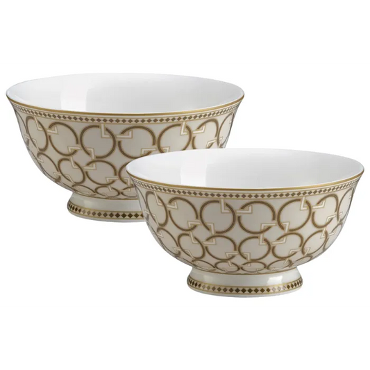 Set of 2 DECO’ bowls