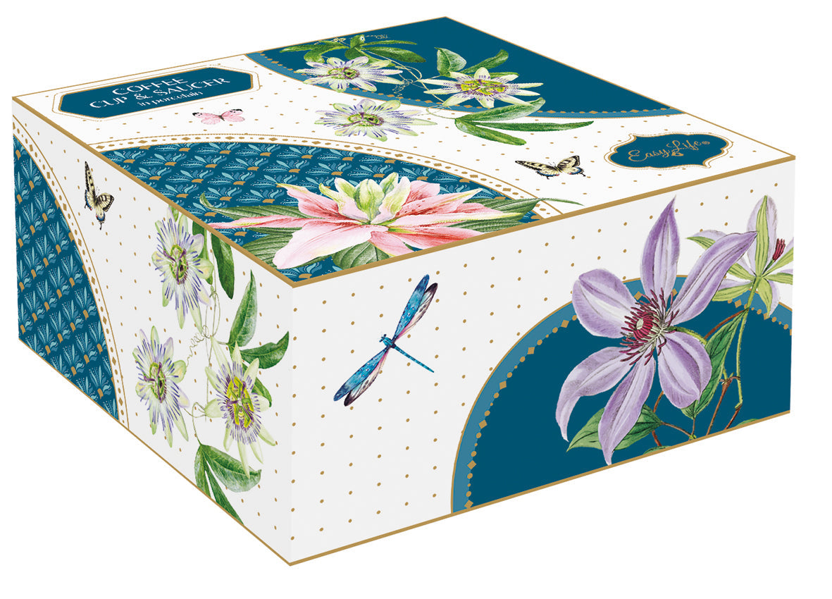 Porcelain coffee C&S in color box VOYAGE TROPICAL - Shukha Online Store