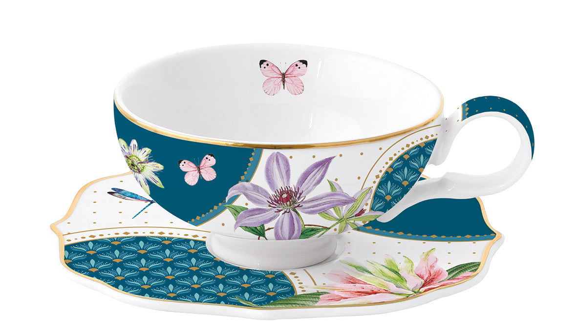 Porcelain coffee C&S in color box VOYAGE TROPICAL - Shukha Online Store