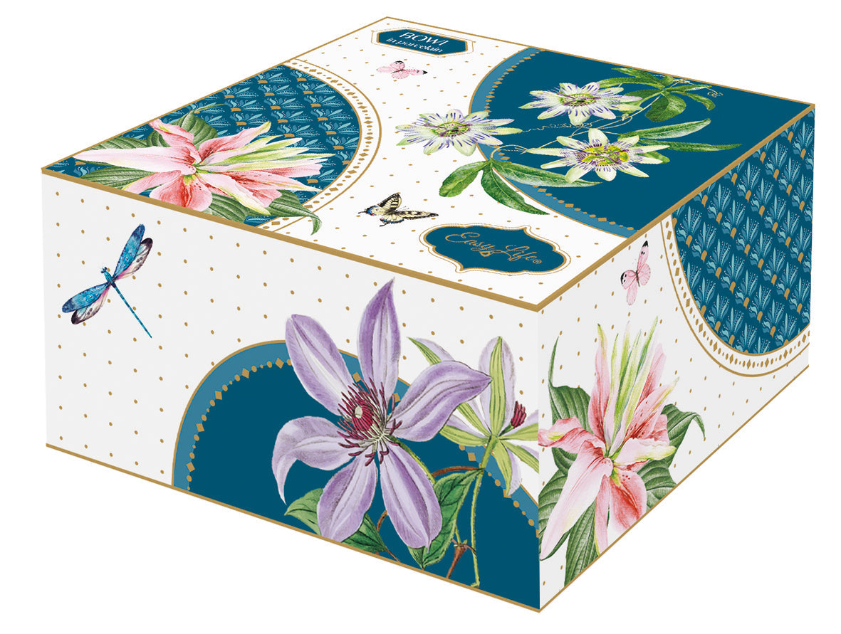 Porcelain bowl Ø 12 cm in color box VOYAGE TROPICAL - Shukha Online Store