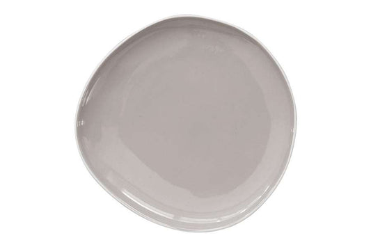 Side plate  Ø 22 cm in stoneware ORGANICA GREY