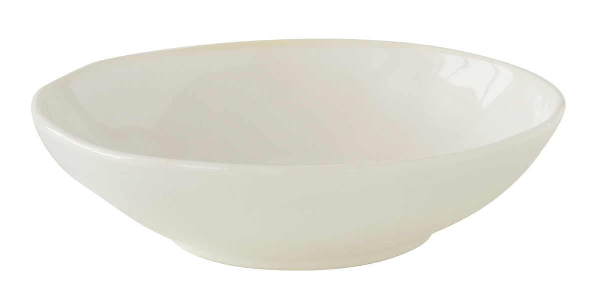 Porcelain soup plate 19cm INTERIORS WHITE