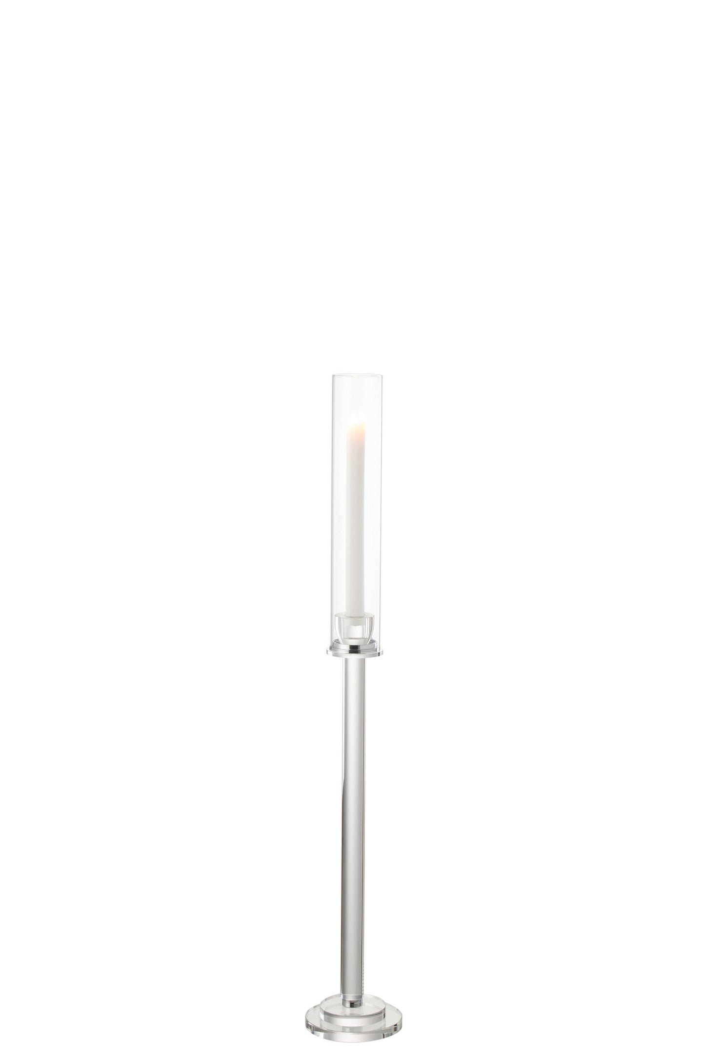 Candle Holder Moira Glass Transparent Small