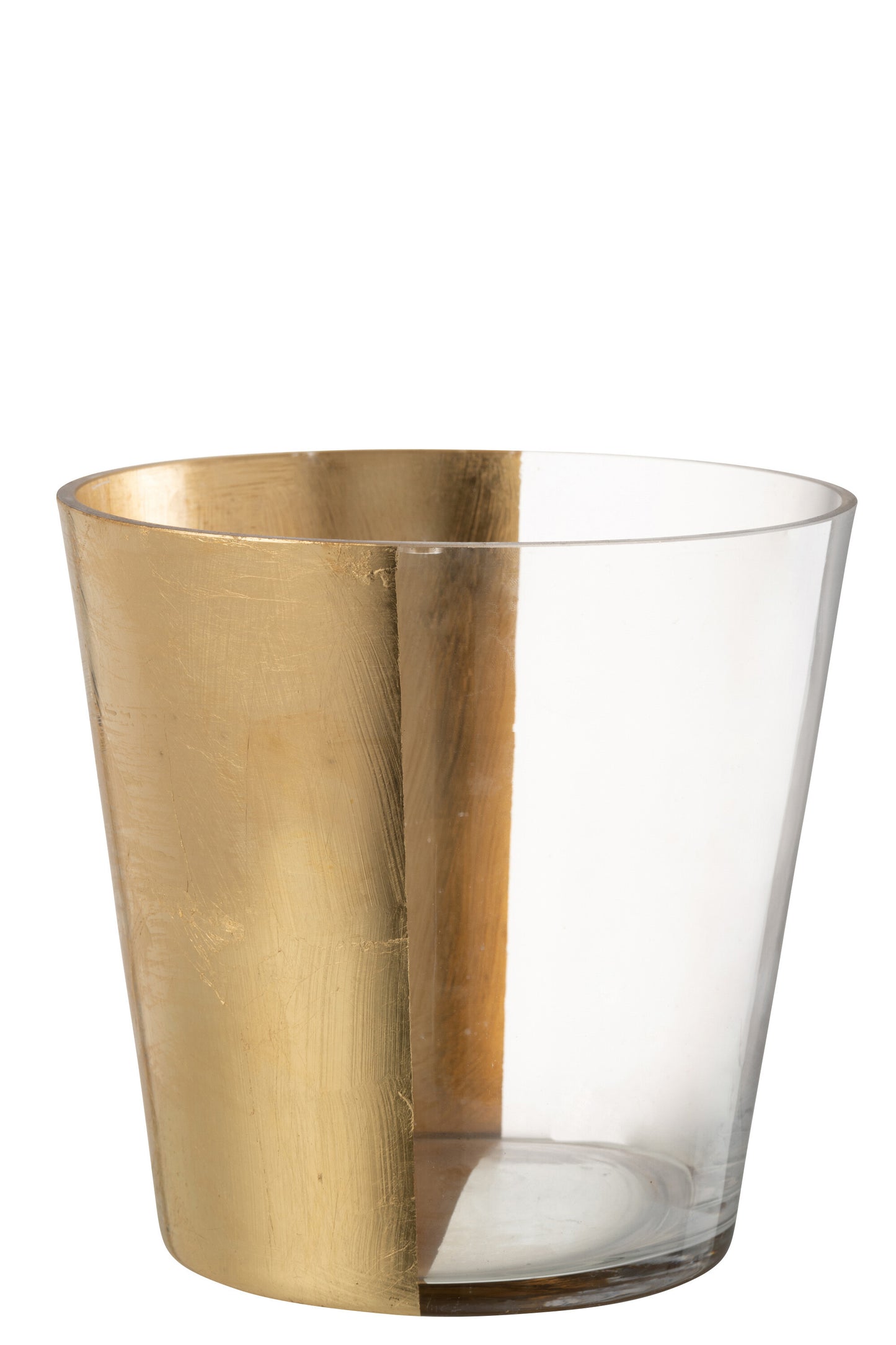 Hurricane Boe Glass Transparent/Gold Large