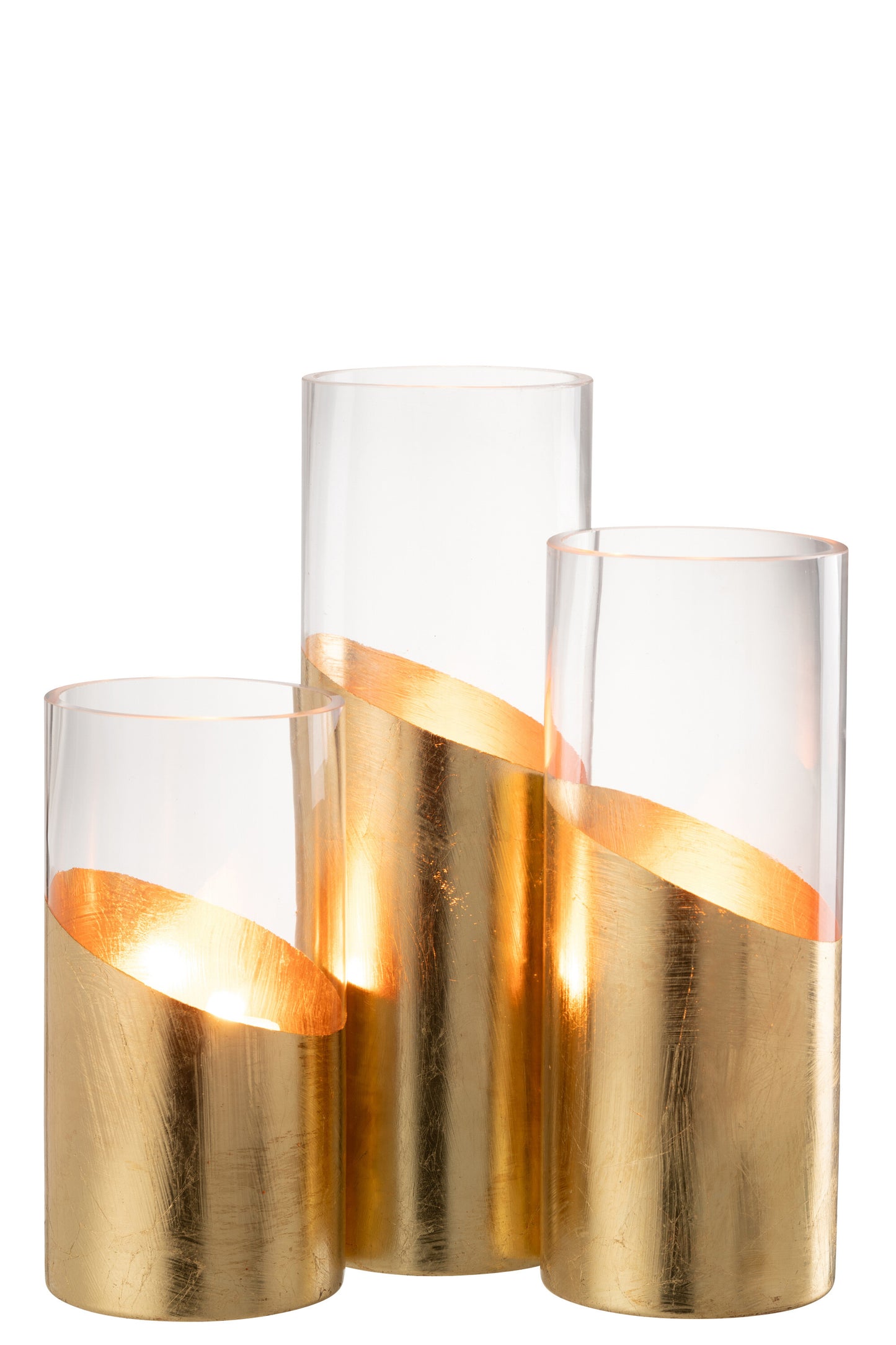 Hurricane Moa Glass Transparent/Gold Large