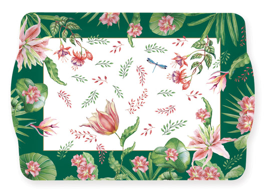 Tray w/handles 33x22 BOTANIC CHIC