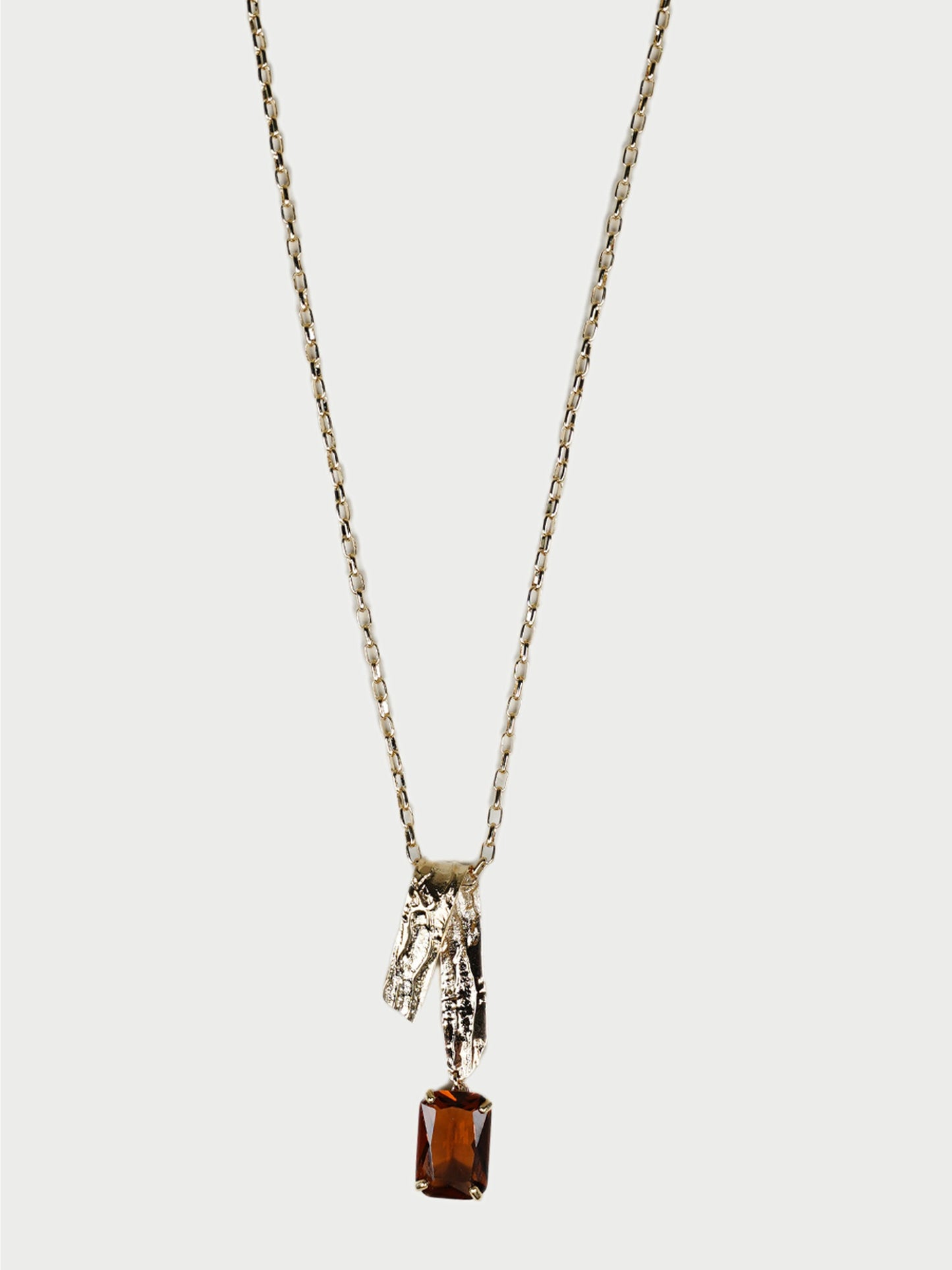 Necklace with stone