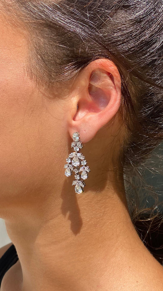 Aster Earrings Sterling Silver