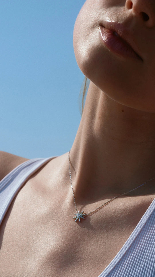 Atrias Necklace Sterling Silver