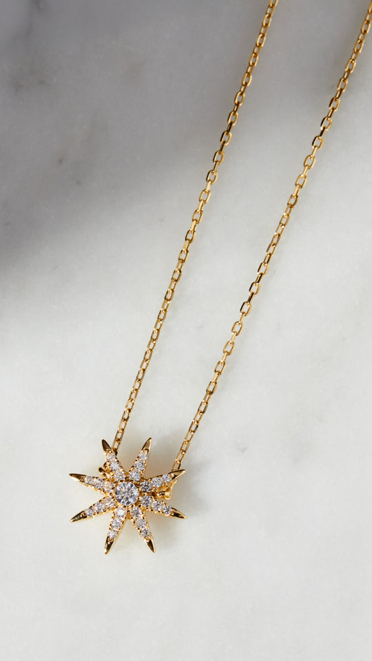 Atrias Necklace Gold Vermeil