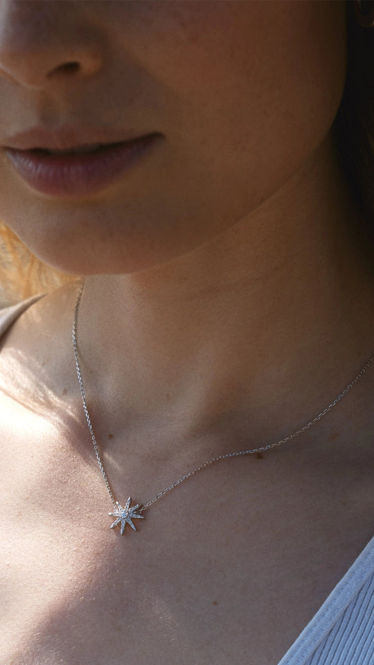 Atrias Necklace Sterling Silver