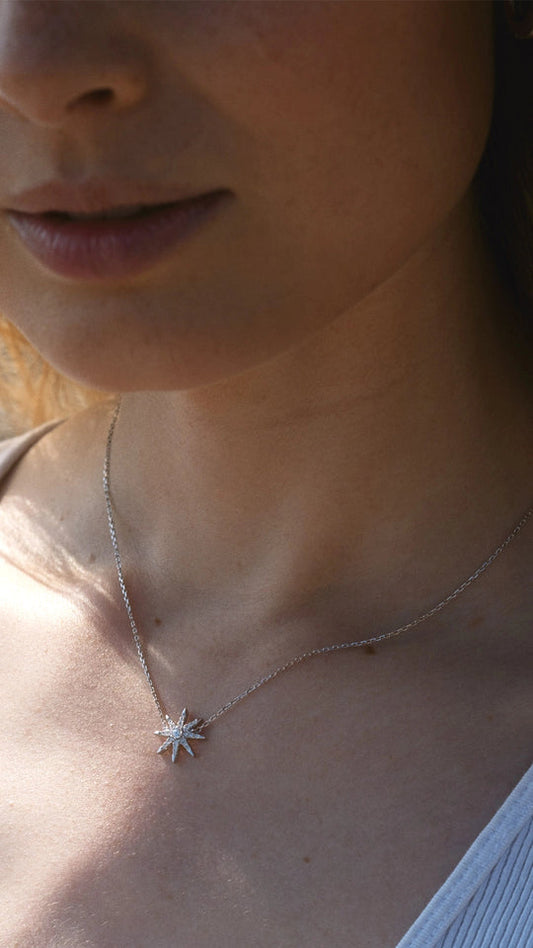 Atrias Necklace Sterling Silver