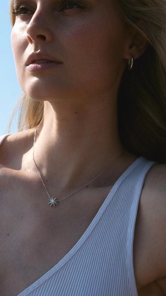 Atrias Necklace Sterling Silver