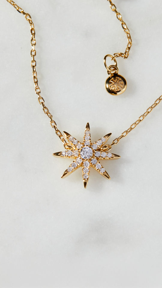 Atrias Necklace Gold Vermeil