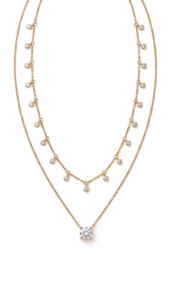 Ava Necklace Gold Vermeil