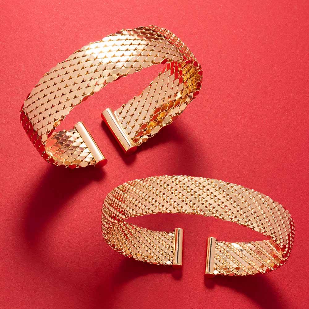 Athena scale rigid bracelet