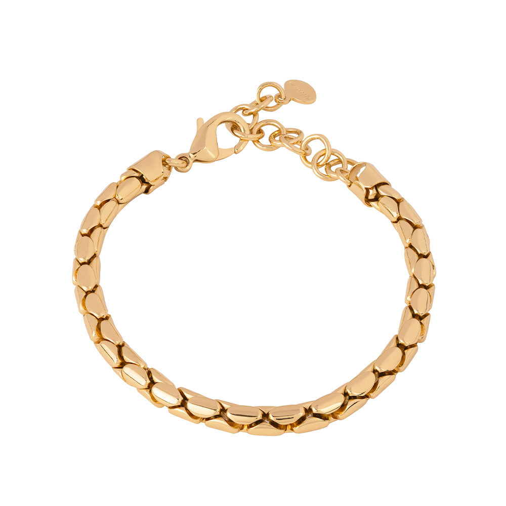 Athena bracelet tubular snake mesh