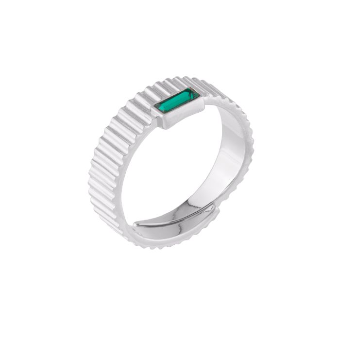 Judith ring with colored stone