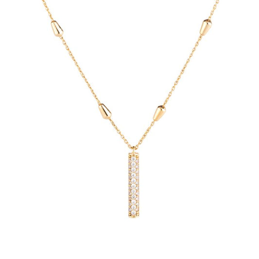 COLLANA IN BRONZO E PIETRE