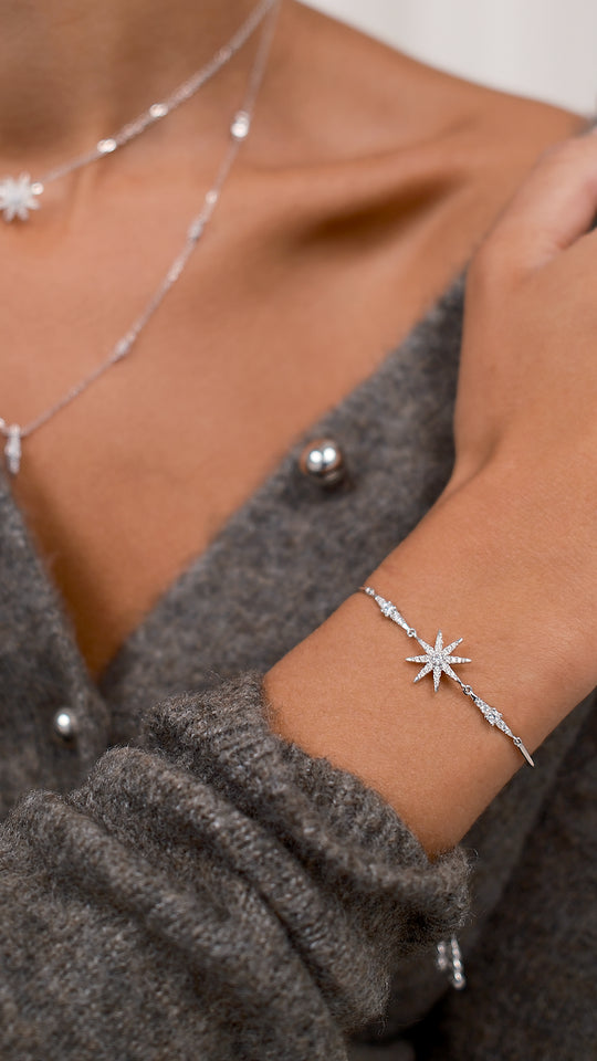 Celestia Bracelet Sterling Silver