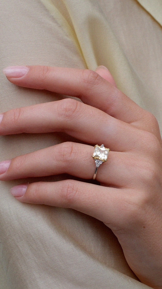 Chester Ring Yellow Steling Silver