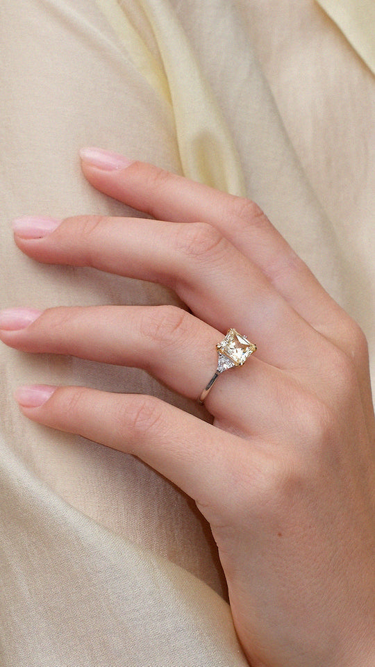 Chester Ring Yellow Steling Silver
