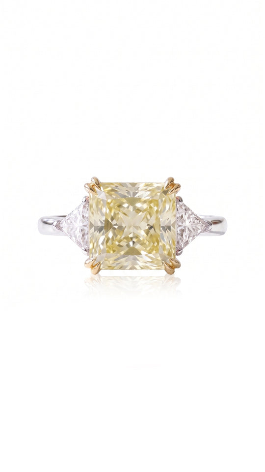 Chester Ring Yellow Steling Silver