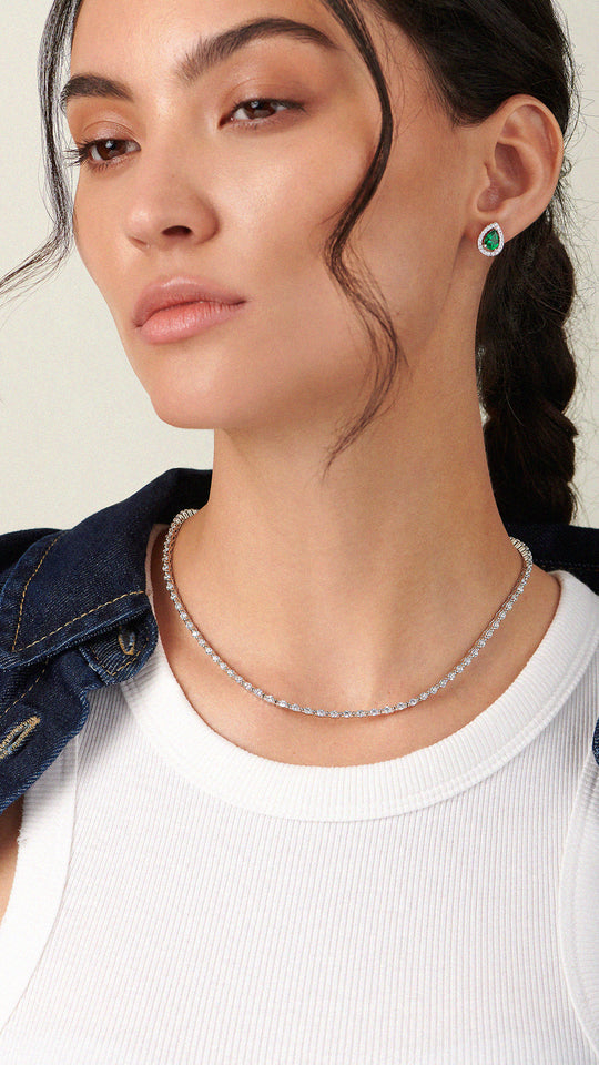 Coralie Necklace Sterling Silver