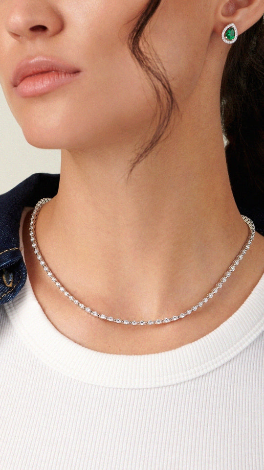 Coralie Necklace Sterling Silver