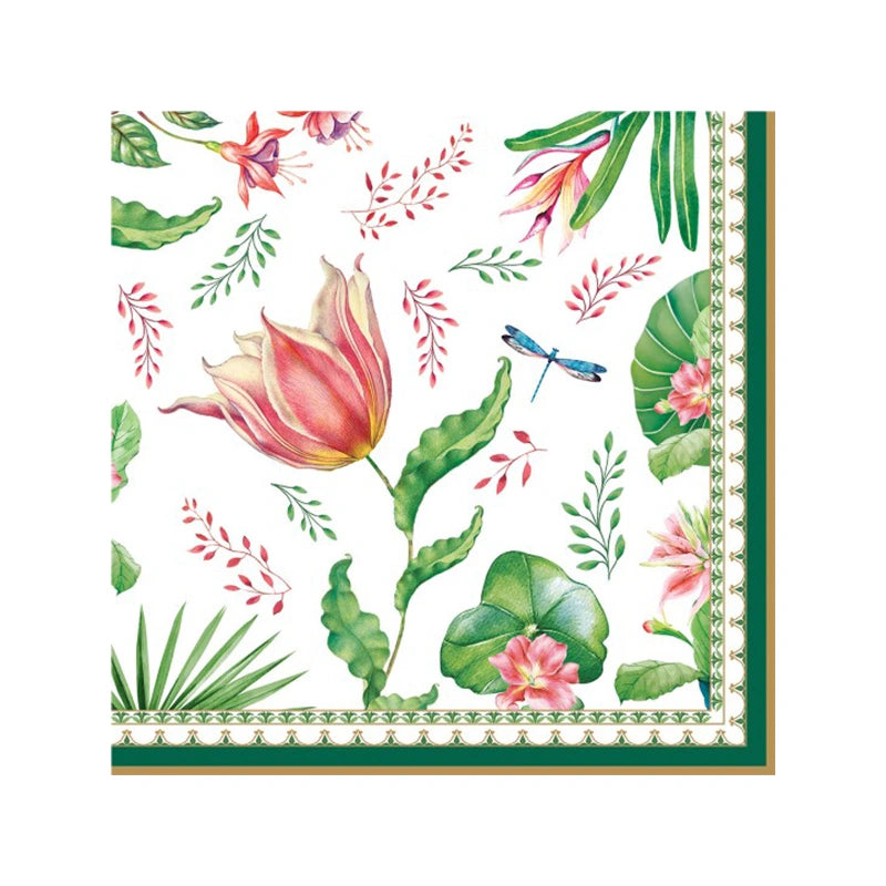 Pack of 20 napkins 33/33 cm, BOTANIC CHIC