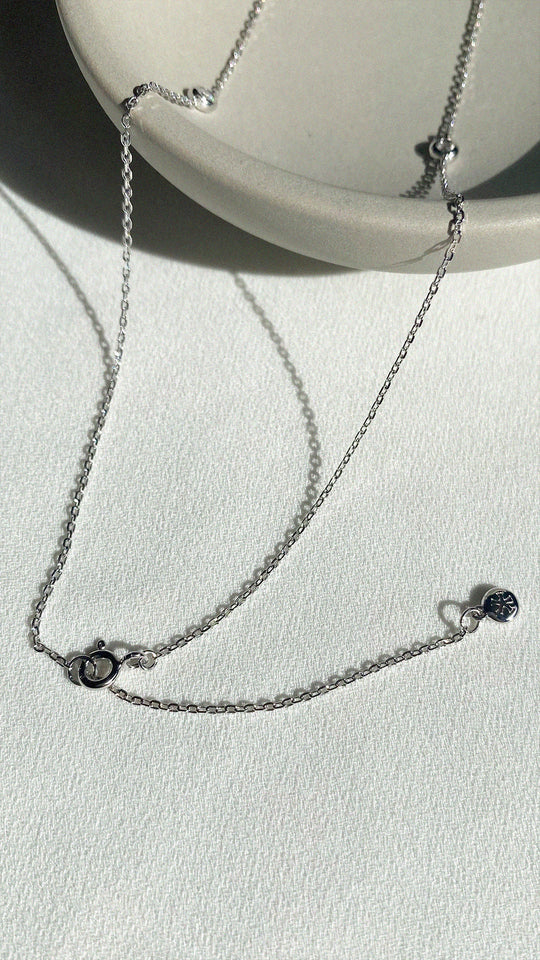Emile Necklace Yellow Sterling Silver