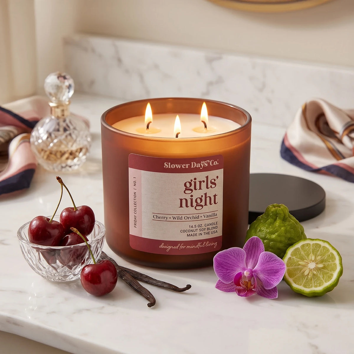 Girl's Night Soy Blend 2-Wicks