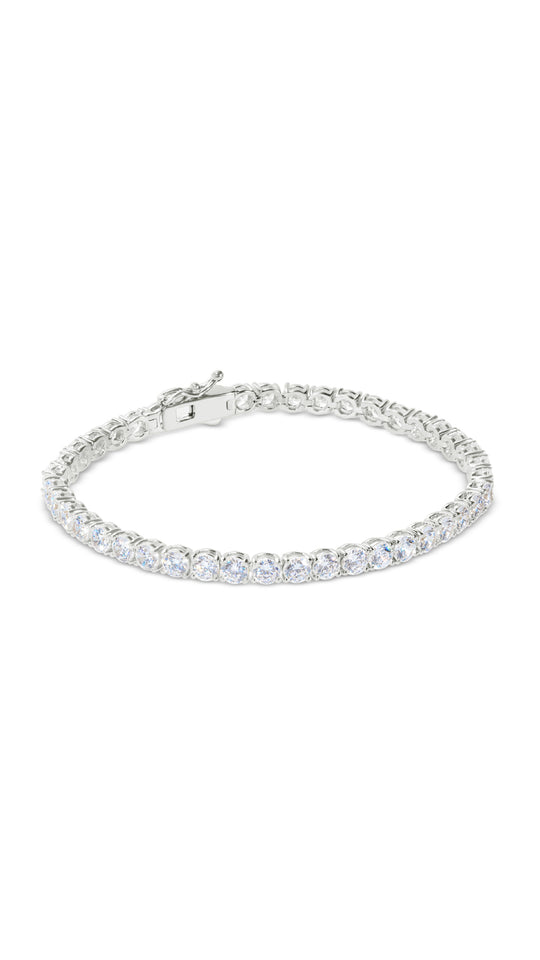 Hailey Tennis Bracelet Sterling Silver