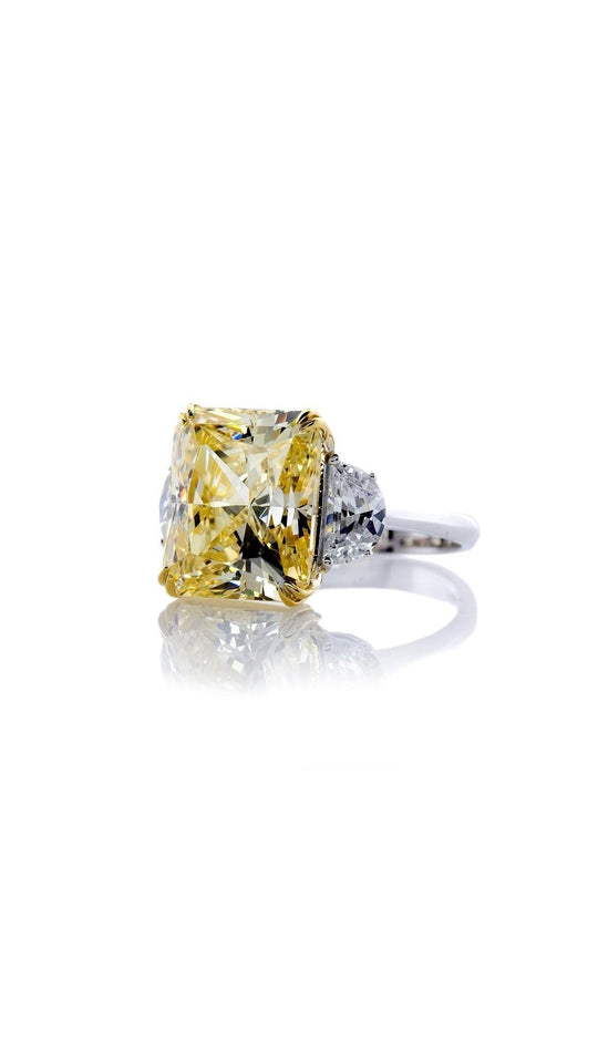 Harlow Ring Fancy Yellow Sterling Silver