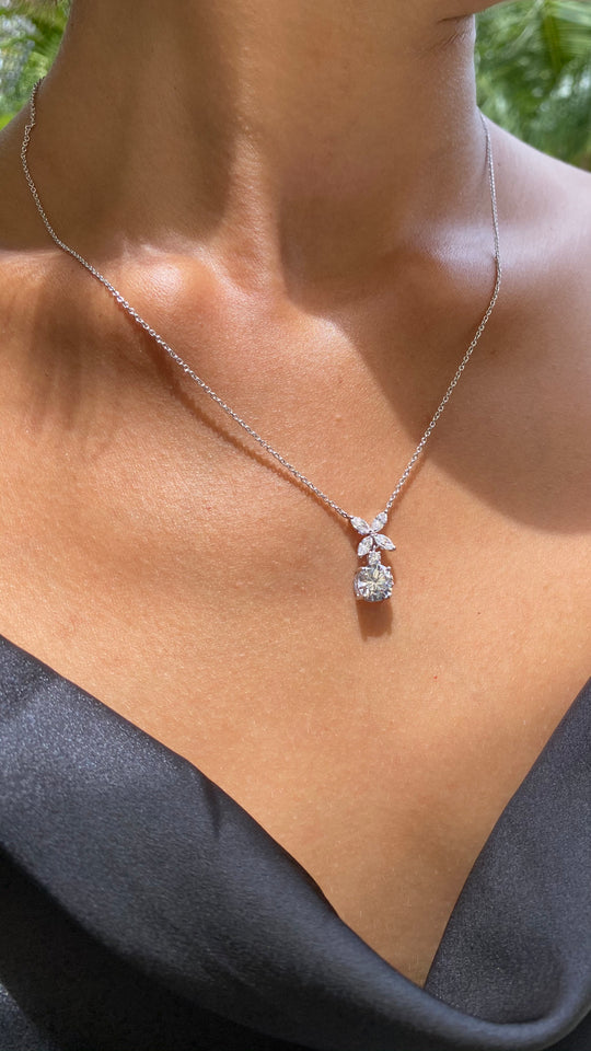 Jasmine Necklace Sterling Silver