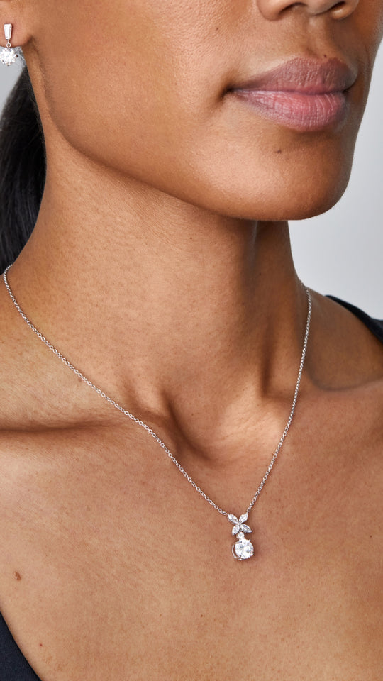 Jasmine Necklace Sterling Silver
