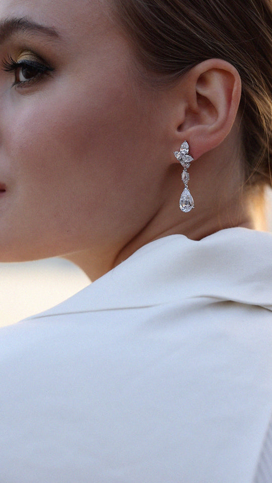 Josie Earrings Sterling Silver