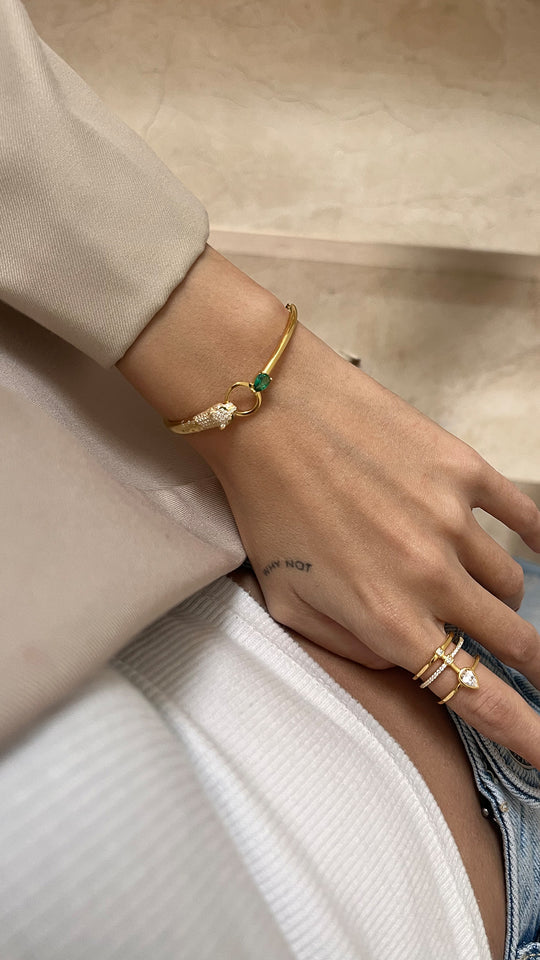 Zahra Ring Gold Vermeil