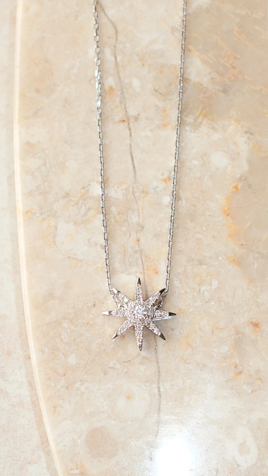 Atrias Necklace Sterling Silver