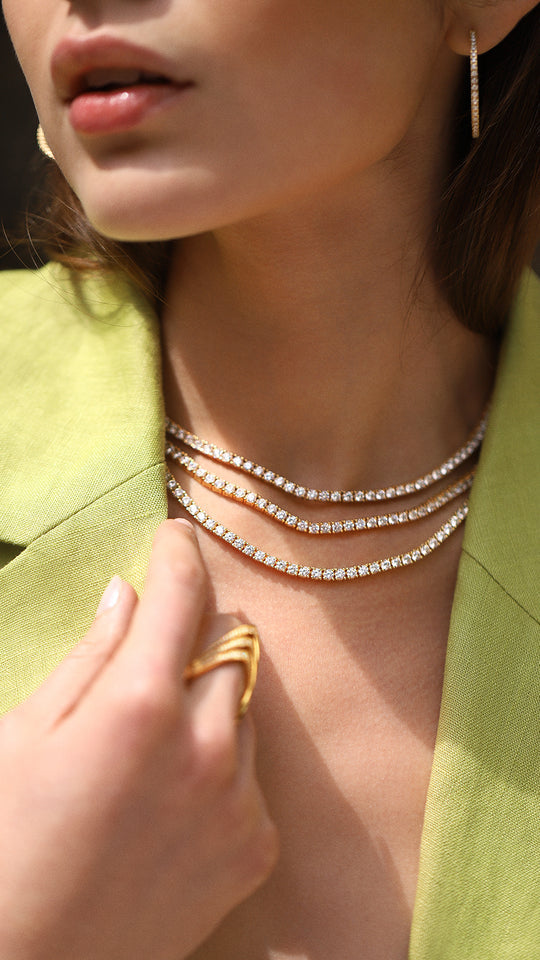 Prudence Necklace Gold Vermeil