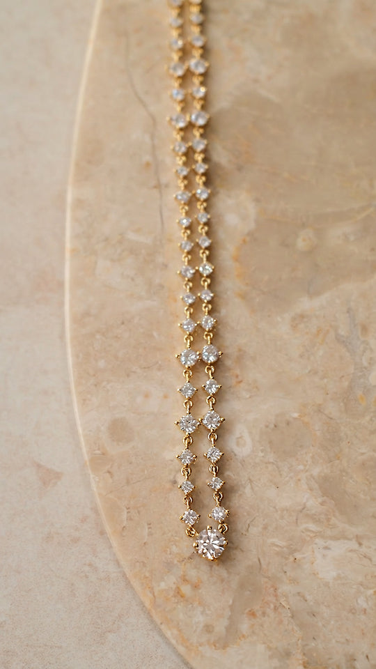 Phoenix Baby Necklace Gold Vermeil